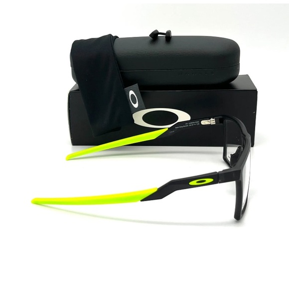 OAKLEY FUTURITY OX8052-0255 Stain Gray Smoke / Demo Lens 55mm Eyeglasses - Picture 3 of 4